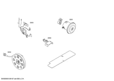 motors, Flaps & Holders (0201-0204)