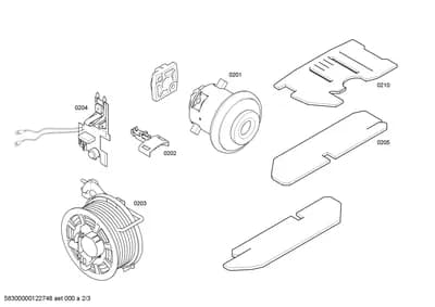 motors, Flaps & Holders (0201-0210)