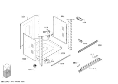 doors & housing, Door & Housing (0501-0522)