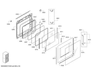 Door & Housing, Seals & Gaskets (0301-0325)