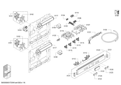 Fan Parts, Door & Housing (0102-0199)
