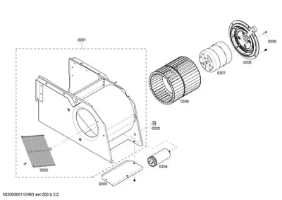 motors, Screws (0201-0209)