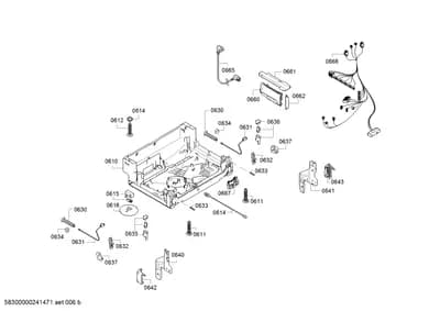 Door & Housing, Hinges (0610-8103)