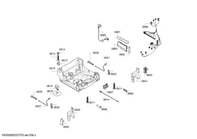Door & Housing, Hinges (0610-8102)