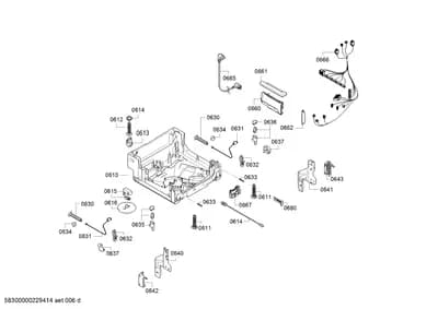 Door & Housing, Hinges (0610-8102)