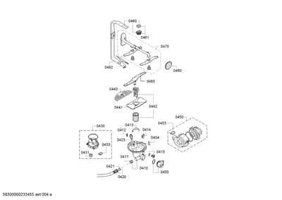 Door & Housing, Pumps (0411-8102)