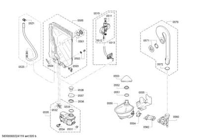Seals & Gaskets, Door & Housing (0501-8102)