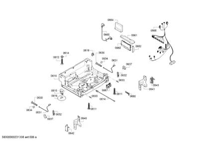 Door & Housing, Hinges (0610-8102)