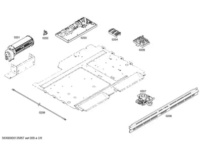 Fan Parts, Mounting & Fixing (0201-0208)