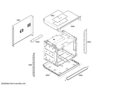 Door & Housing, Screws (0501-0557)