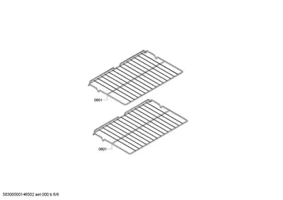 shelves trays (0601-0601)