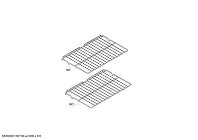 shelves trays (0601-0601)