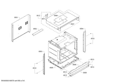 Door & Housing, Screws (0501-0557)
