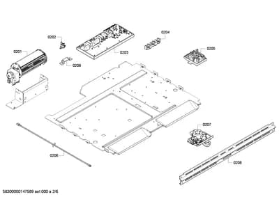 Fan Parts, Mounting & Fixing (0201-0257)