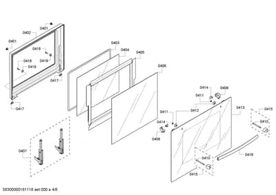 Screws, Door & Housing (0401-0452)