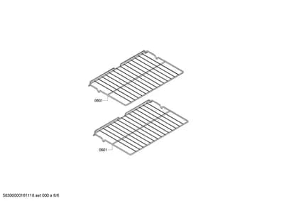 shelves trays (0601-0601)