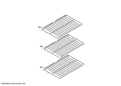 shelves trays (0601-0601)