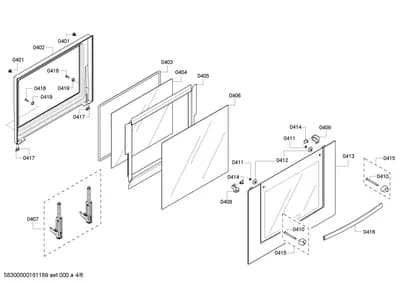 Screws, Door & Housing (0401-0450)