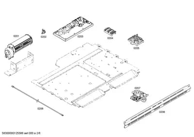 Fan Parts, Mounting & Fixing (0201-0259)
