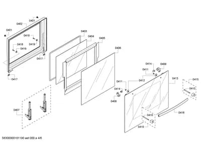 Screws, Door & Housing (0401-0450)