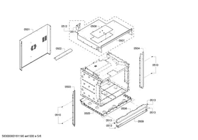Door & Housing, Screws (0501-0557)