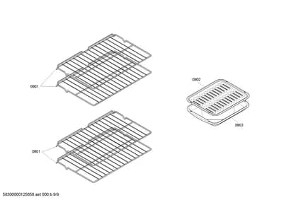 shelves trays (0901-0903)