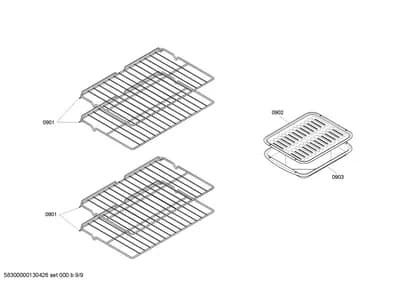 shelves trays (0901-0903)
