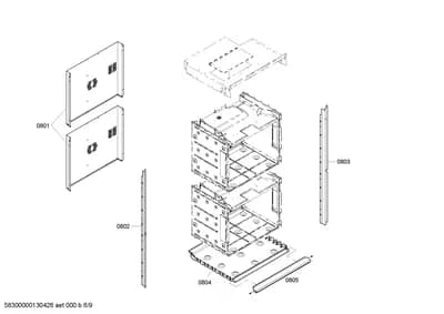 Screws, Door & Housing (0801-0857)