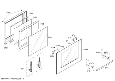 Screws, Door & Housing (0701-0752)