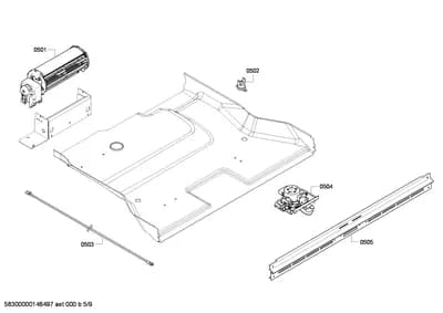 Fan Parts, Mounting & Fixing (0501-0550)