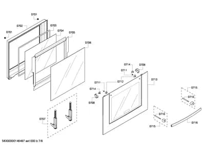 Screws, Door & Housing (0701-0754)