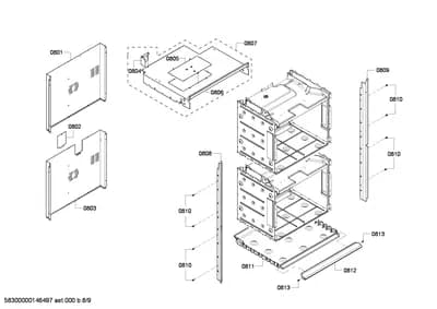Door & Housing, Screws (0801-0857)