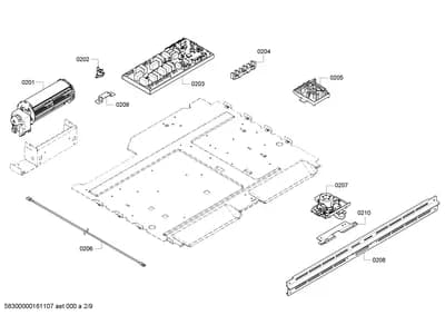 Fan Parts, Mounting & Fixing (0201-0261)