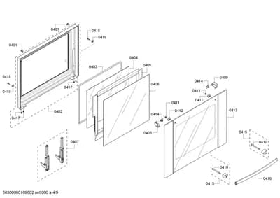 Screws, Door & Housing (0401-0453)