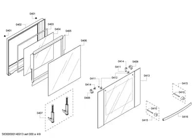 Screws, Door & Housing (0401-0453)