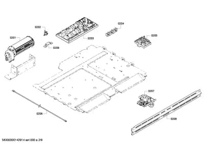 Fan Parts, Mounting & Fixing (0201-0261)