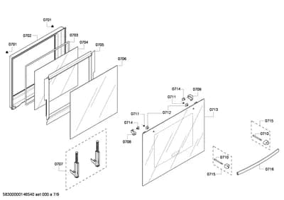 Screws, Door & Housing (0701-0754)