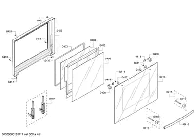 Screws, Door & Housing (0401-0454)