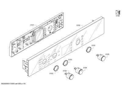Handles & Knobs, doors & housing (0101-0199)