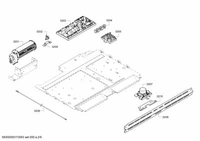 Fan Parts, Mounting & Fixing (0201-0261)