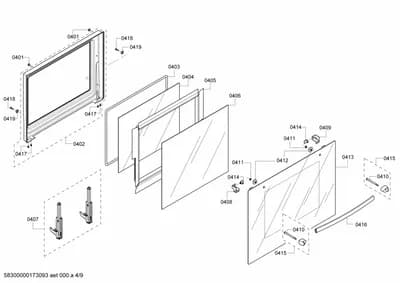 Screws, Door & Housing (0401-0453)