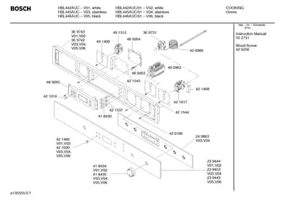 Screws, Hinges (0101-0523)