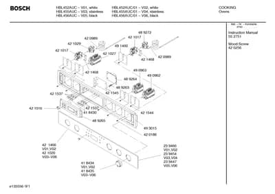 Screws, Hinges (0101-0723)