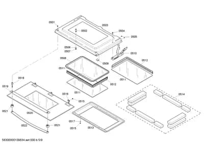 Screws, Door & Housing (0501-0522)