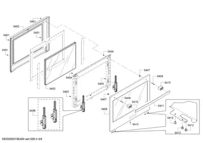 Screws, Door & Housing (0401-0413)