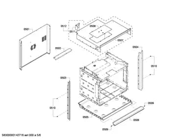 Door & Housing, Screws (0501-0557)