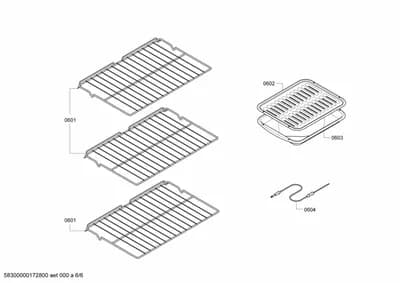 shelves trays (0601-0604)