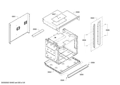 Door & Housing, Screws (0501-0557)