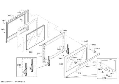 Screws, Door & Housing (0401-0413)