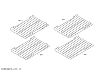 shelves trays (0901-0901)